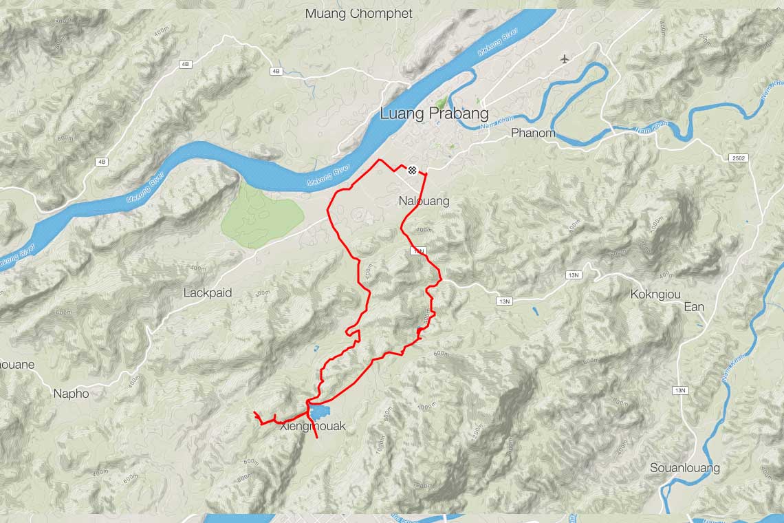 Luang Prabang Cycling The Lung Buster 1 Day